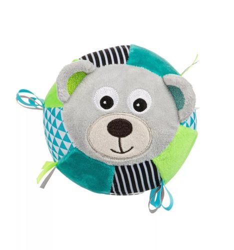 Canpol Szenzorikus kontrasztos Plüss Labda, Szürke