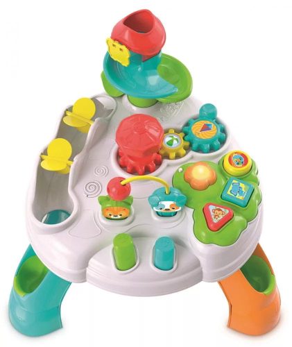 Clementoni Színes készségfejlesztő interaktív játszópark Activity Table 
