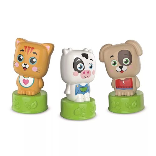 Clementoni Állatos Clemmy puha játék szett 