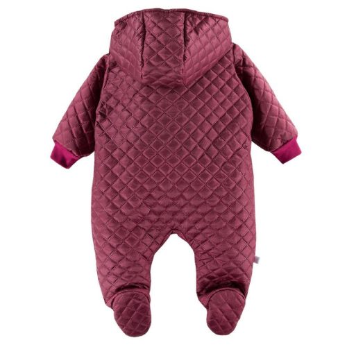 Eevi Jump Vékony Tavaszi Steppelt Babaoverál- Bordó 56