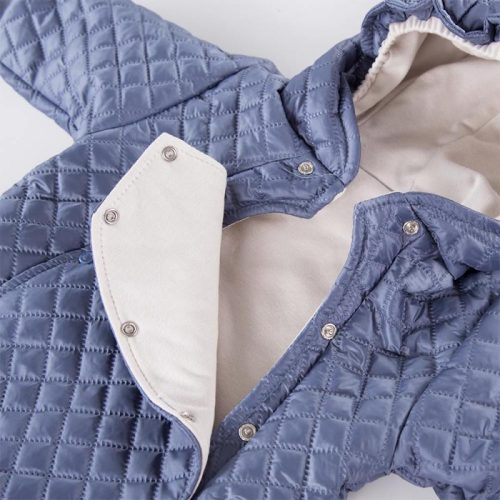 Eevi Bloom Vékony Tavaszi Steppelt Babaoverál- Kék 56