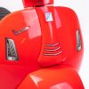 Baby Mix Elektromos Motorkerékpár Vespa Piros