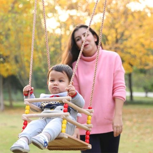Baby Mix bükkfa gyerek hinta