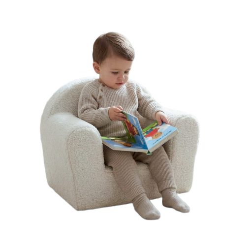 Babafotel oldalzsebbel, Levehető Huzattal Teddy Krém