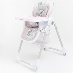 BabyMix Infant Multifunkciós Etetőszék Rózsaszín