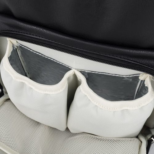 PETITE&MARS Jasper pelenkázó hátizsák babakocsira Absolute Black