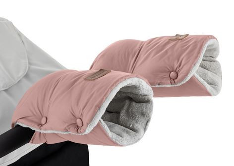 Utolsó Darabok!!! Petite&Mars Téli szett Jibot 3in1 bundazsák + kézmelegítő kesztyű Jasie Dusty Pink