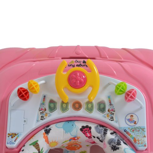 Moni Bébikomp Jungle 12kg Rózsaszín, zenélő