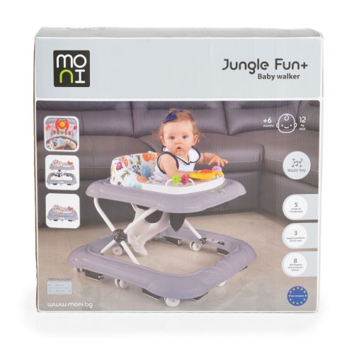 Moni Bébikomp Jungle 12kg Rózsaszín, zenélő