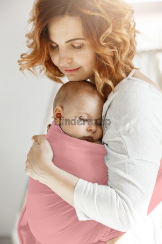 Cangaroo Cherish Rugalmas Hordozókendő- Rózsaszín