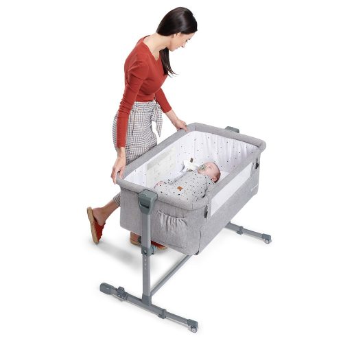 Kinderkraft Select babaöböl Neste Air 2in1 Grey Wood