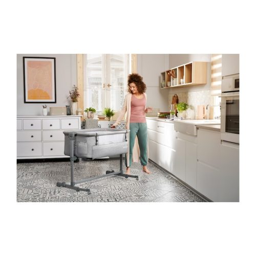 Kinderkraft Select babaöböl Neste Air 2in1 Grey Wood