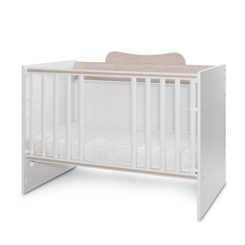 Lorelli Multi Kombi Kiságy White-Light Oak