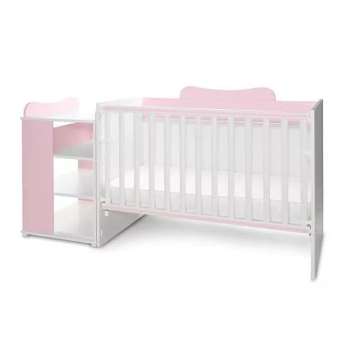 Lorelli Multi Kombi Kiságy White-Orhid Pink