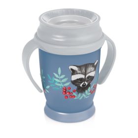 LOVI 360° itatópohár WILD SOUL 9hó+ 250ml-Kék
