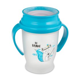 LOVI 360° itatópohár INIDIAN SUMMER 9hó+ 250ml-kék