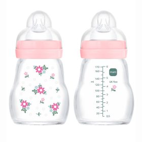 MAM cumisüveg Feel Good üveg 170ml Prémium rózsaszín