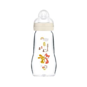 MAM cumisüveg Feel Good üveg 260ml Prémium bézs