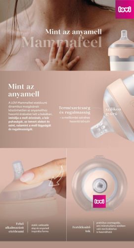 LOVI MAMMAFEEL cumisüveg szett 150ml 2db 