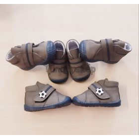   Első Lépés Kisfiú Cipő- Barna Focilabdás, 16 utolsó darab