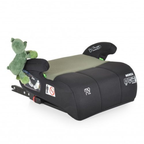 MONZA ülésmagasító isofix I-SIZE 125-150cm zöld