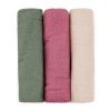 PETITE&MARS Bambusz muszlin pelenka szett 3 db Moussy Botanic Tones 68 x 68 cm