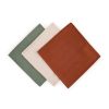 PETITE&MARS Bambusz muszlin pelenka szett 3 db Moussy Earth Tones 68 x 68 cm