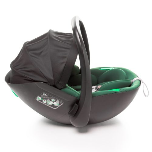4BABY Neo I-size 40-87 cm babahordozó - Dark Green