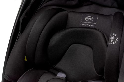 4BABY Neo I-size 40-87 cm babahordozó - Black 