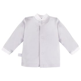 Kardigán- Kocsikabát Newborn- Szürke 50