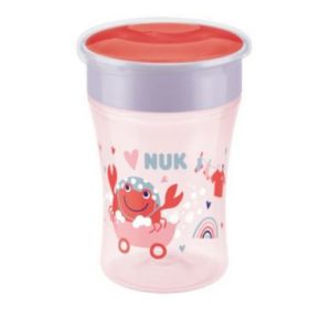 Nuk Magic 360° Bájos Itató 230ml, rózsaszín