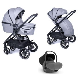 Zokky Nuvo multifunkciós babakocsi 3in1-Grey