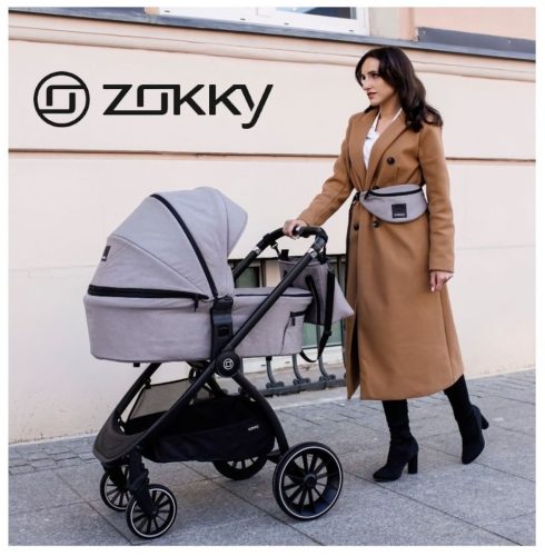 Zokky Nuvo multifunkciós babakocsi 3in1-Grey