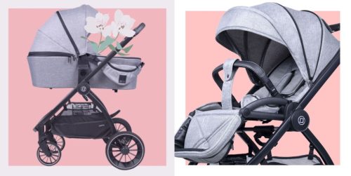 Zokky Nuvo multifunkciós babakocsi 3in1-Grey