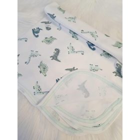 Babatakaró Vékony Puha Pamut Dinó