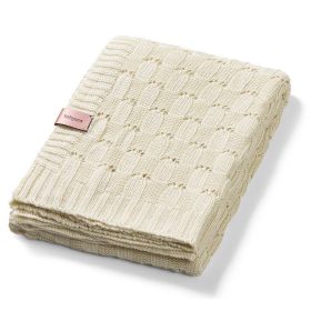 Babyono Kötött Bambusz Puha babatakaró Krém