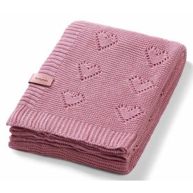 Babyono Kötött Bambusz Puha babatakaró Púder