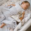 Babyono Kötött Bambusz Puha babatakaró Szürke