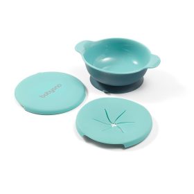 BabyOno tányér - Snack tartó, tapadó aljú, fedeles