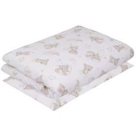 Ovis Ágynemű huzat - Szivárvány Maci 100x135cm