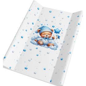 Pelenkázólap Merev Falú 50*70cm- Kék Álommackó