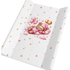 Pelenkázólap Merev Falú 50*70cm- Rózsaszín Álommackó