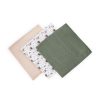 PETITE&MARS Bambusz muszlin 3db-os pelenka szett Moussy Llama Vibes 68 x 68 cm