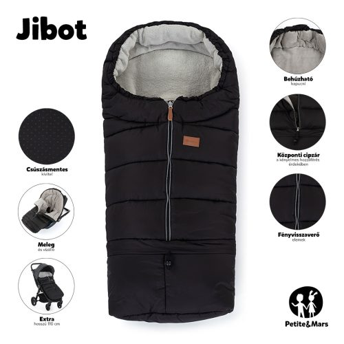 Petite&Mars Állítható Jibot 3in1 bundazsák Pale Eucalipt