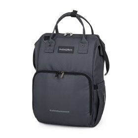Petite&Mars Hátizsák Babakocsihoz Jack, Ultimate Grey
