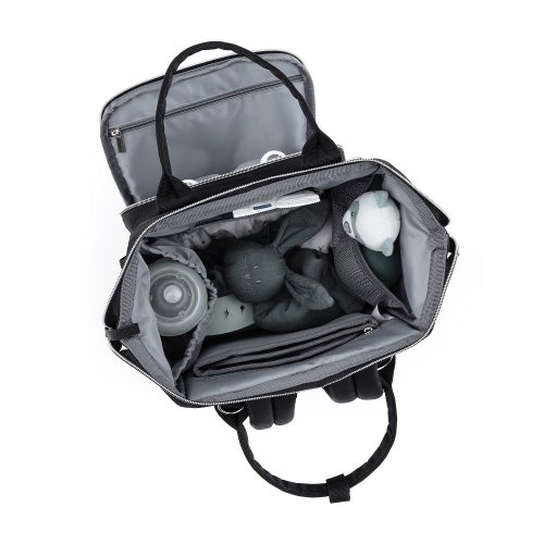 Petite&Mars Hátizsák Babakocsihoz Jack, Ultimate Grey