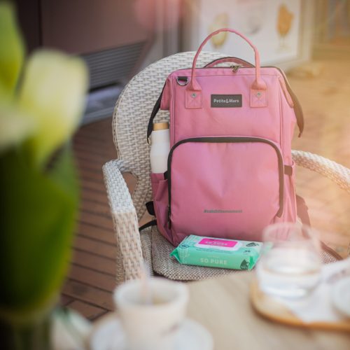 Petite&Mars Hátizsák Babakocsihoz Jack, Dusty Rose