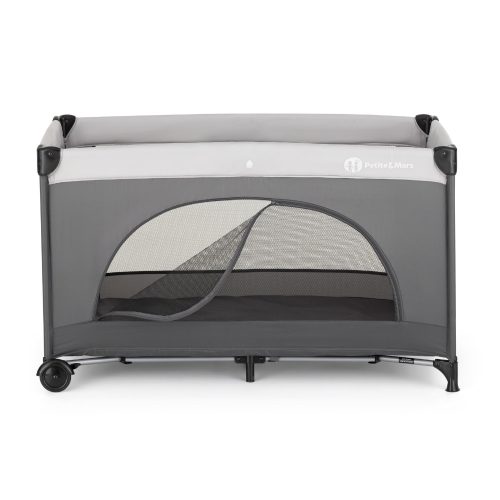 PETITE&MARS Utazóágy Nyja Elegant Jungle Charcoal