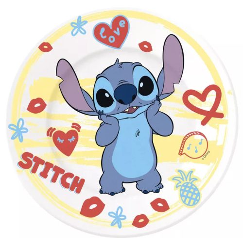 Disney Lilo és Stitch, A csillagkutya Heart porcelán étkészlet Díszdobozban 