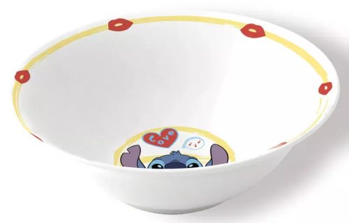 Disney Lilo és Stitch, A csillagkutya Heart porcelán étkészlet Díszdobozban 